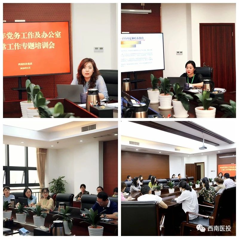 多舉措夯實(shí)業(yè)務(wù)基礎(chǔ)，高質(zhì)量助推能力提升—西南醫(yī)投集團(tuán)舉辦黨建及辦公系統(tǒng)實(shí)務(wù)操作專題培訓(xùn)會
